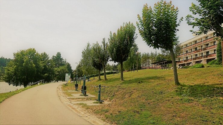 Cyklostezka - Hotel Adamantino Luhačovice