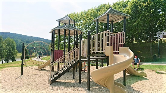Dětské hřiště - Hotel Adamantino Luhačovice